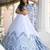 white satin embroidered traditional lehenga choli