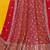 red georgette embroidered traditional lehenga choli