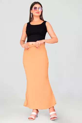 Fish cut saree shapewear petticoat