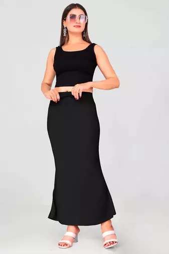Fish cut saree shapewear petticoat