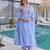 Blue chanderi embroidered kurta set