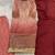 Pink silk blend embroidered kurta set