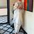 Off white rayon embroidered palazzo set