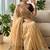 Chiku Color sequence And  embroidery work Satin Saree