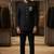 Black color bids embroidery jodhpuri for men