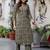 Printed Pure Cotton Straight Kurta with Trousers
