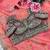 Pink Color embroidery And sequence work  Satin Saree