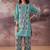 Ethnic Motifs Printed Notch Neck Pure Cotton Straight Kurta With Palazzos