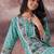 Ethnic Motifs Printed Notch Neck Pure Cotton Straight Kurta With Palazzos