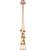 Gold Plated Long Chain Tassel Earrings for Women