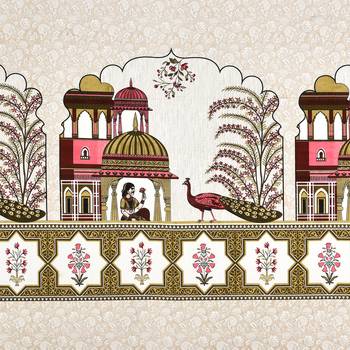 Cotton Screen Printed King Size Double Bed Bedsheet with 2 Pillow Covers 3