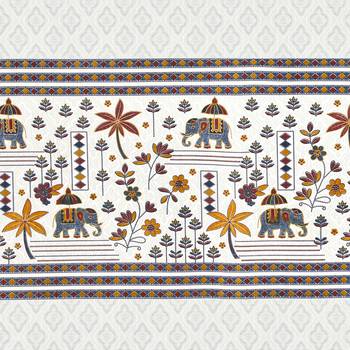 Cotton Screen Printed King Size Double Bed Bedsheet with 2 Pillow Covers 3