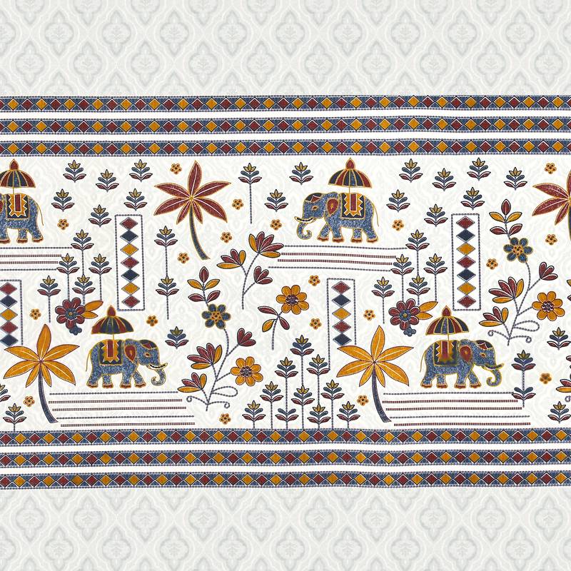 Cotton Screen Printed King Size Double Bed Bedsheet with 2 Pillow Covers