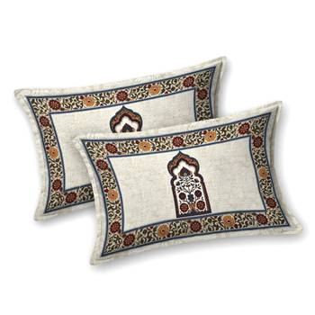 Cotton Screen Printed King Size Double Bed Bedsheet with 2 Pillow Covers 2