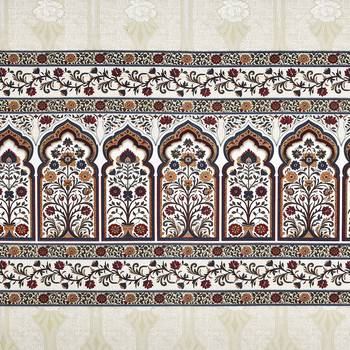 Cotton Screen Printed King Size Double Bed Bedsheet with 2 Pillow Covers 3
