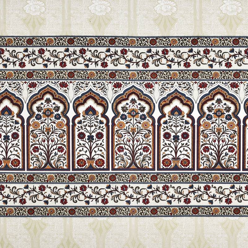 Cotton Screen Printed King Size Double Bed Bedsheet with 2 Pillow Covers