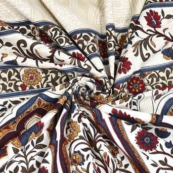 Cotton Screen Printed King Size Double Bed Bedsheet with 2 Pillow Covers 4