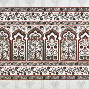 Cotton Screen Printed King Size Double Bed Bedsheet with 2 Pillow Covers 3