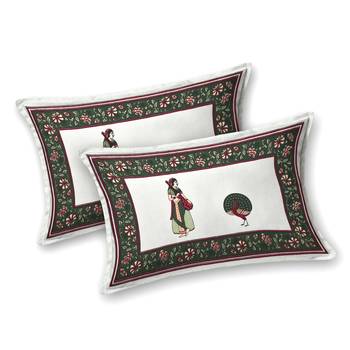 Cotton Screen Printed King Size Double Bed Bedsheet with 2 Pillow Covers 2