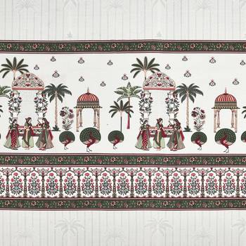 Cotton Screen Printed King Size Double Bed Bedsheet with 2 Pillow Covers 3