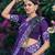 Women's Lightweight Cotton Chanderi Natural Batik Print Gopidress Lehenga Choli Set.