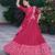 Women's Cotton Chanderi Batik Print Gopidress Lehenga Choli Set