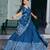Women's Lightweight Cotton Chanderi Natural Batik Print Gopidress Lehenga Choli Set.