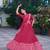 Women's Cotton Chanderi Batik Print Gopidress Lehenga Choli Set