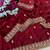 Maroon Color Beeds Work Silk Blend Saree