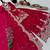 red color cording embroidery sequin work kurti sharara set