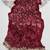 Maroon Color Real Mirror Work  Satin saree