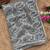 Grey Color Beads Work Net Saree