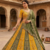 Yellow & Olive Green Embroidered Bridal Lehenga Choli for Women