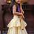 Violet and white kasavu wear skirt and top set