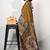 mustard orange madhubani,ethnic printed viscose  saree with unstitched blouse piece