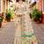 Sangam prints pink cotton blend woven work traditional saree