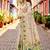 Sangam prints green cotton blend woven work traditional saree
