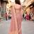 Sangam prints light pink cotton blend woven work traditional saree