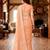 Sangam prints peach cotton blend woven work traditional saree