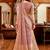 Sangam prints light pink cotton blend woven work traditional saree