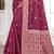Sangam prints pink cotton blend woven work traditional saree