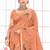 Sangam prints peach cotton blend woven work traditional saree