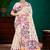 Sangam prints purple cotton blend woven work traditional saree