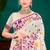 Sangam prints purple cotton blend woven work traditional saree