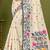 Sangam prints grey cotton blend woven work traditional saree