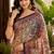 sangam prints cream multicolor pashmina silk blend woven work traditional saree