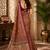 sangam prints maroon pashmina silk blend woven work traditional saree