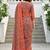 Sangam prints dusty rose pink cotton blend woven work traditional saree