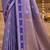 sangam prints periwinkle blue soft silk blend woven work traditional saree