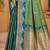 sangam prints sea green soft silk blend woven work traditional saree